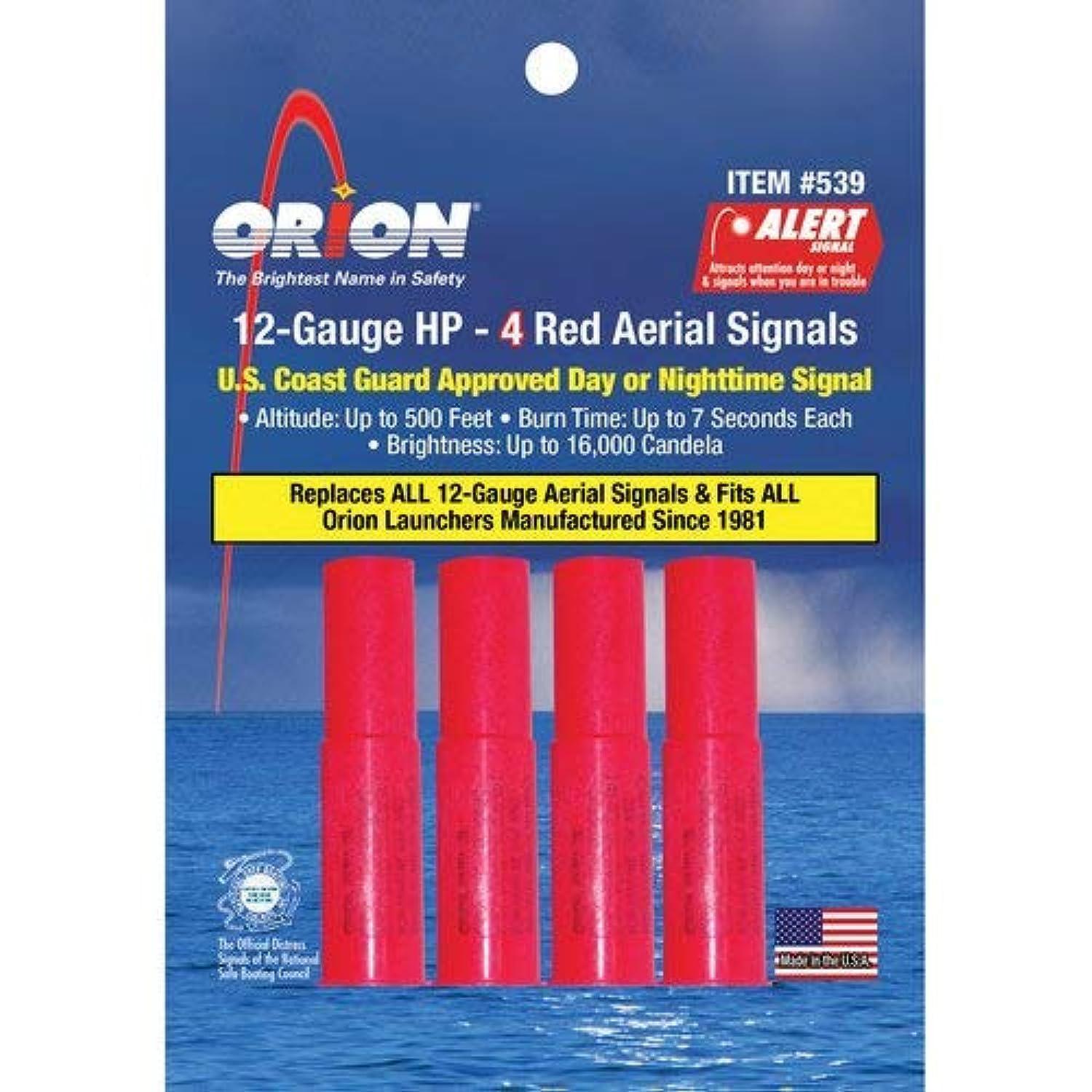 Orion Safety Orion Safety Areial Flare Refill, Red (4 Piece Pack)