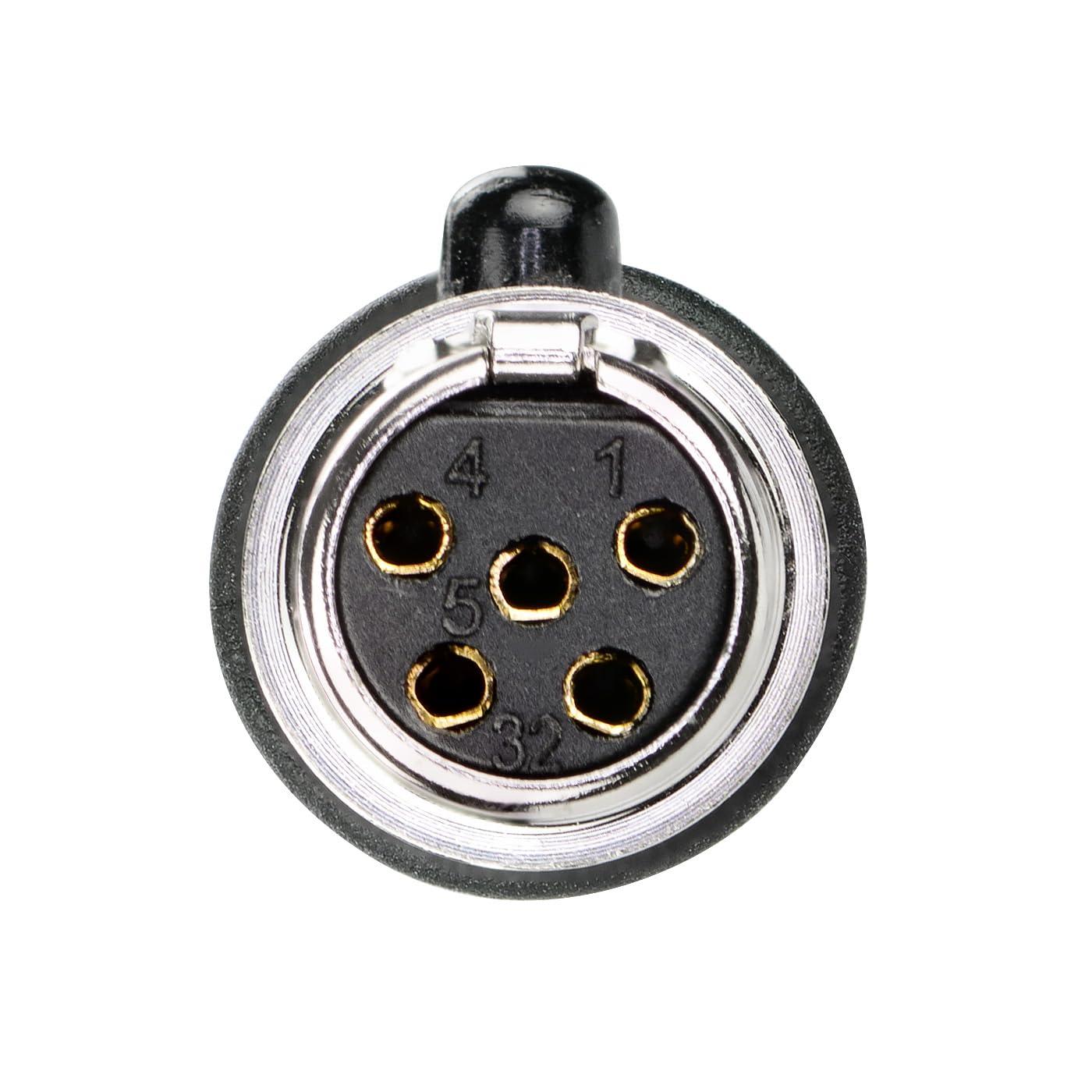 Arrowmax Arrowmax CABLE-AHDH02PTT-Y3 Replacement 5-Pin Headset Cable for BHDH50 Headset for Vertex EVX-261 VX-132