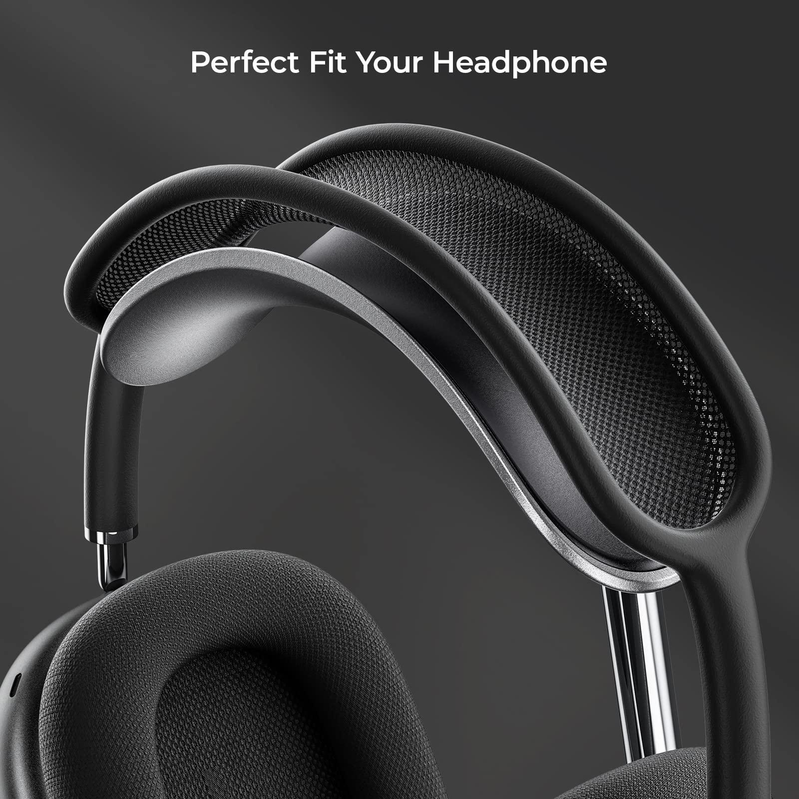 BENKS BENKS Headphone Stand for AirPods Max, Beats, Bose, Sony, Senheiser - Desktop Headset Holder, Gaming Accessories, Desk Earphone Stand (Black)