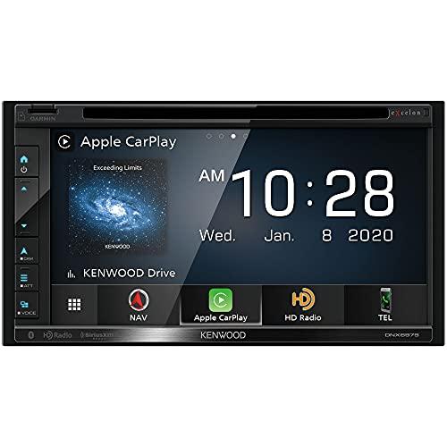 Kenwood Kenwood DNX697S 6.8" CD/DVD Garmin Navigation Touchscreen Receiver w/Apple CarPlay and Android Auto