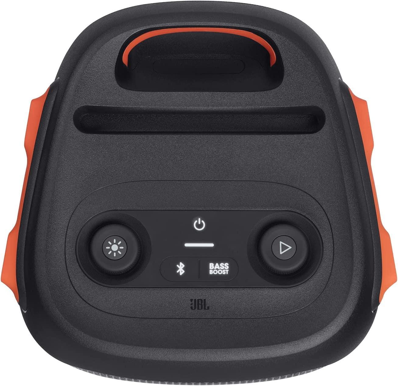 JBL JBL PartyBox 110 - Portable Party Speaker with Built-in Lights, Powerful Sound and deep bass, Black