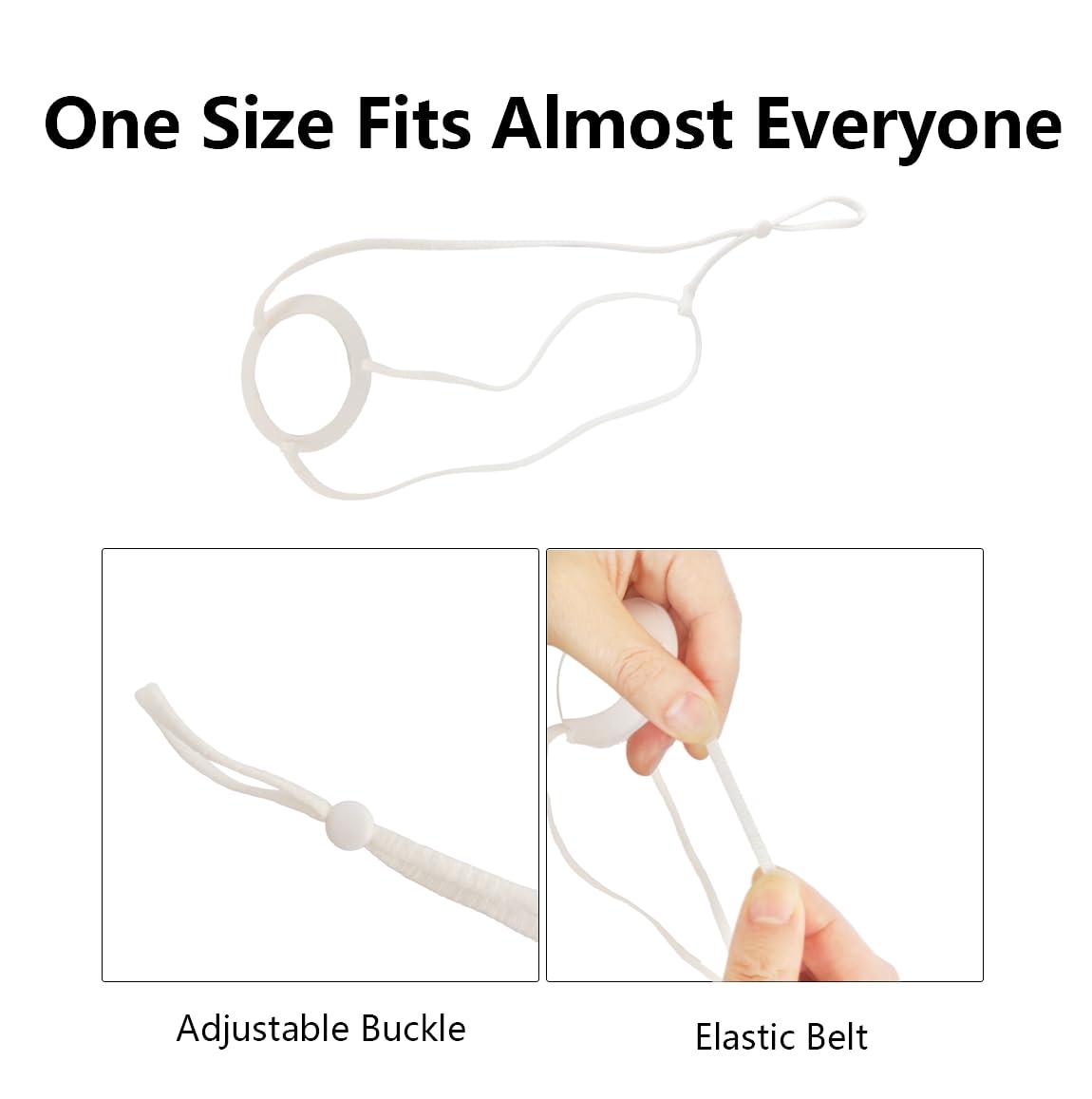 Toeloioh Toeloioh 4Pcs Eye Shield Strap After Cataract Surgery, Eye Shield Protective and Fixing Strap for Sleeping, Elastic and Breathable Eye Patches Protect Strap (Only Straps, No Eye Shield)