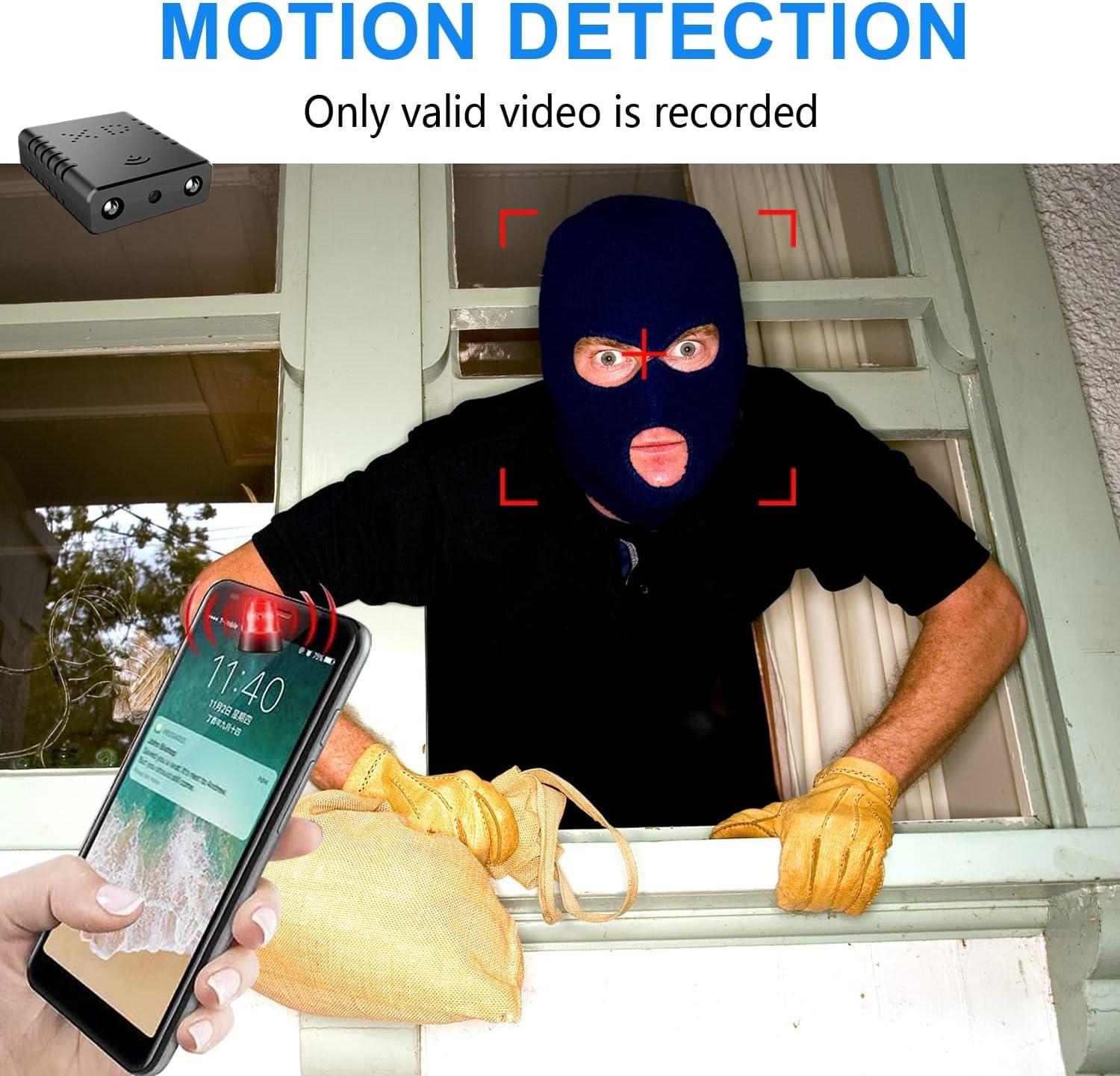 Rettru Smallest Wireless Wifi Camera,HD1080P Battery Camera Detector,Spy Camera,Mini Camera,nanny cam,Small Camera,spy cam,mini spy camera,Baby Monitor Camera,Pet Camera,Baby Monitor Camera For Inside Home