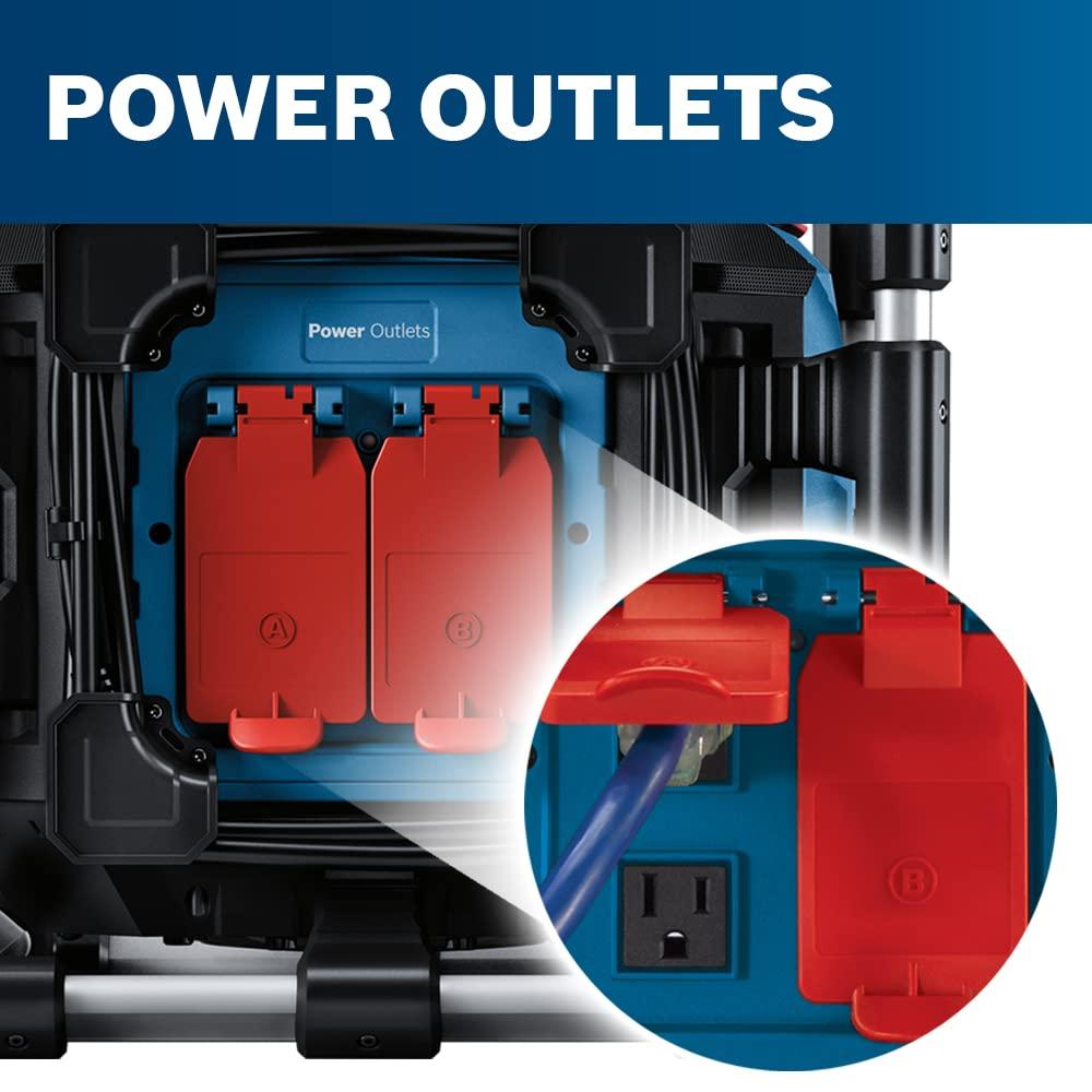 Bosch BOSCH GPB18V-5CN 18V Jobsite Radio with Bluetooth 5.0 and Power Station