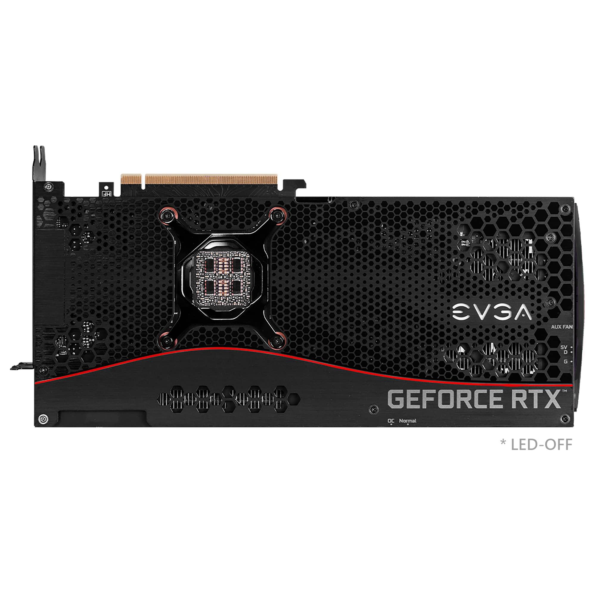 EVGA EVGA GeForce RTX 3080 FTW3 Ultra Gaming, 10G-P5-3897-KL, 10GB GDDR6X, iCX3 Technology, ARGB LED, Metal Backplate, LHR