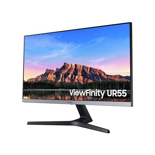 SAMSUNG SAMSUNG 28-Inch ViewFinity UR55 Series 4K UHD IPS Computer Monitor, HDR10, AMD FreeSync, HDMI 2.0 and DisplayPort 1.2, Bezelless Display, Eye Care, LU28R550UQNXZA, 2023