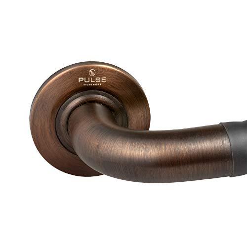 PULSE ShowerSpas PULSE ShowerSpas 4005-ORB ErgoSafetyBar, ADA Compliant Stainless Steel Grab Bar, Oil-Rubbed Bronze