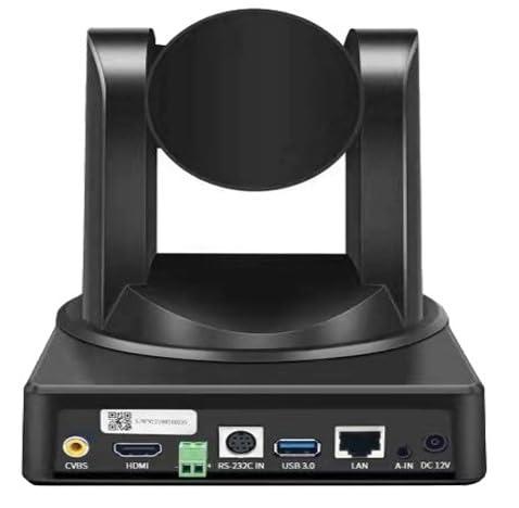 SMTAV PTZ Camera 10X Optics Zoom with HDMI USB Network outputs Conference Cameras Support PTZ Control and IP Live Streaming Output for Conferencing, Church