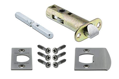 Nostalgic Warehouse Nostalgic Warehouse Deco Plate with Deco Knob, Passage - 2.75", Antique Pewter