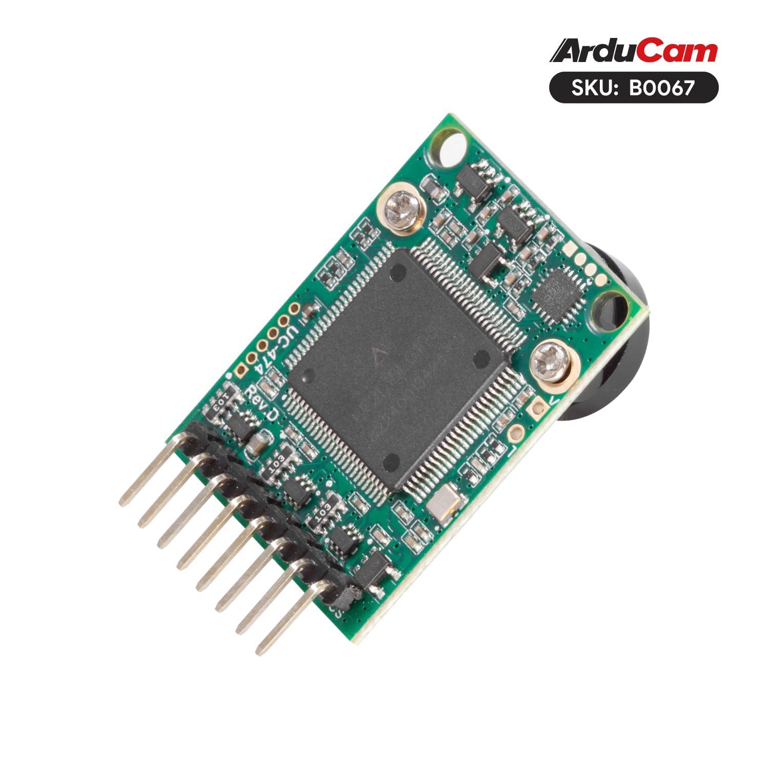 Arducam Arducam Mini Module Camera Shield with OV2640 2 Megapixels Lens Compatible with Arduino UNO Mega2560 Board and Raspberry Pi Pico