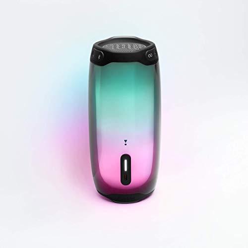JBL JBL Pulse 4 Waterproof Portable Bluetooth Speaker with Light Show - Black (Renewed)