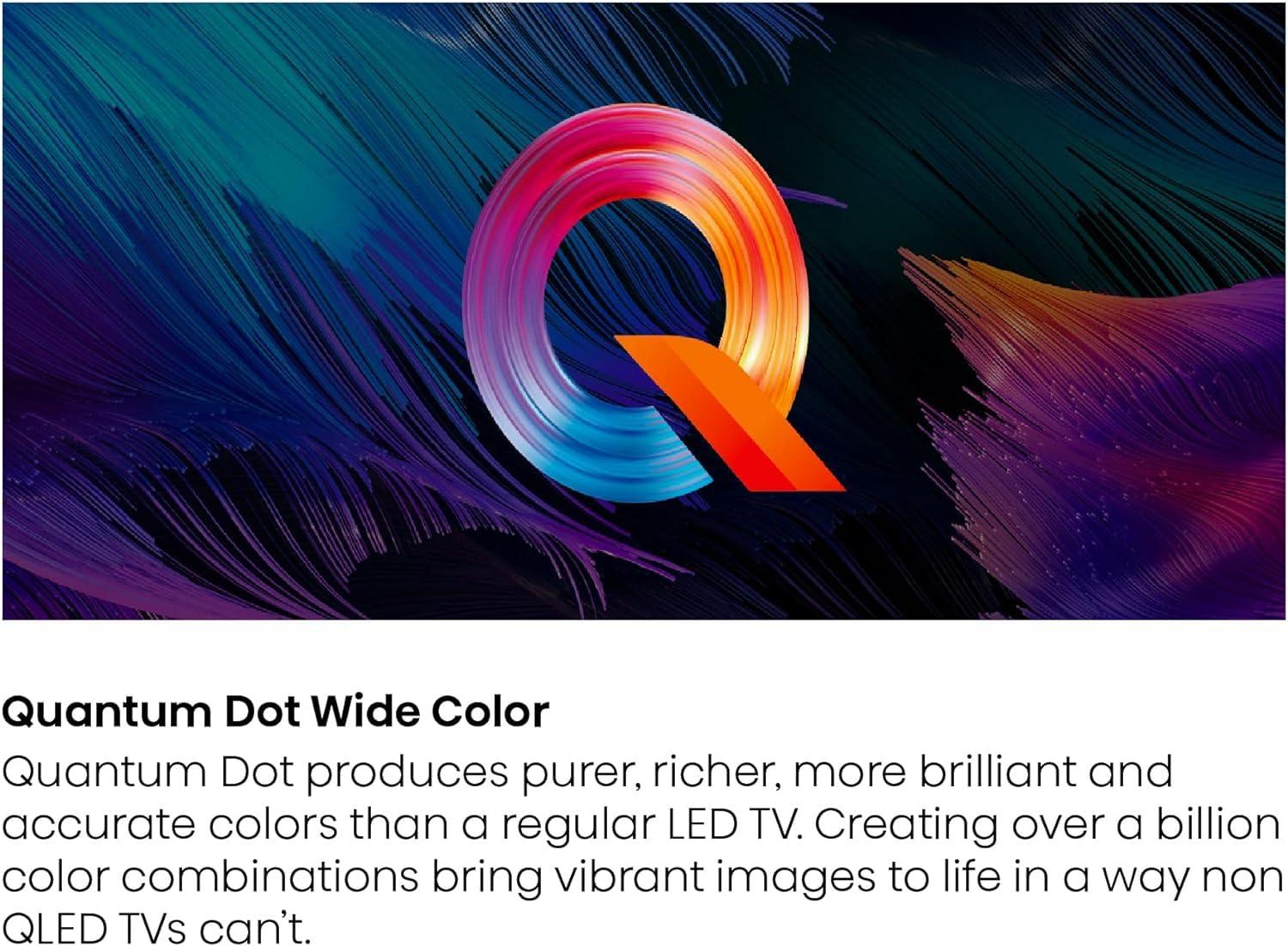 Hisense Hisense 50-Inch Class U6HF Series ULED 4K UHD Smart Fire TV (50U6HF) - QLED, Full Array Local Dimming , 600-Nit Dolby Vision, HDR 10+, HDMI 2.1, Game Mode Plus VRR, Alexa Compatibility, Black