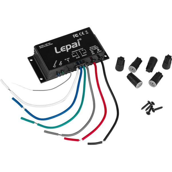 Lepai Lepai LWP-250 2 x 50W Outdoor/Marine Bluetooth 5.0 Mini Amplifier with Mounting Flanges