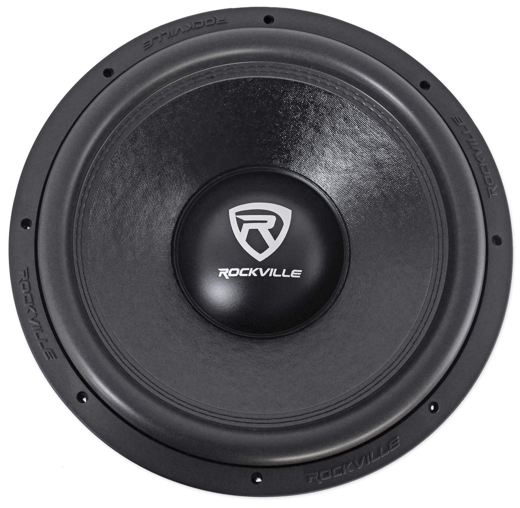 Rockville Rockville (2) W15K6D2 V2 15" 8000w Car Subwoofers Dual 2-Ohm Subs CEA Compliant