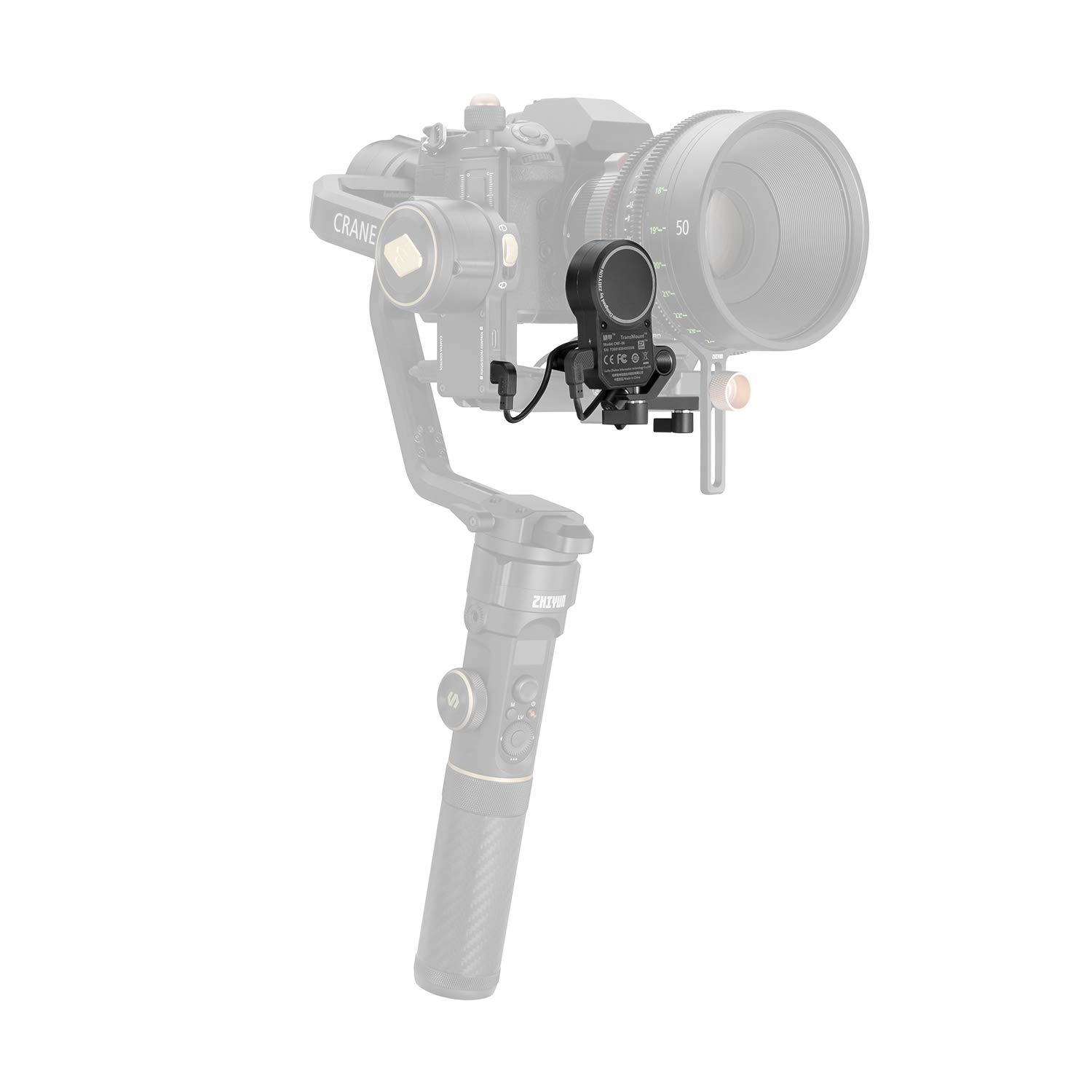 ZHIYUN Zhi yun [Official TransMount Servo Follow Focus Focus/Zoom Controller (CMF-06 Max) for Crane 2S WEEBILL LAB, Crane 3 LAB, Weebill S