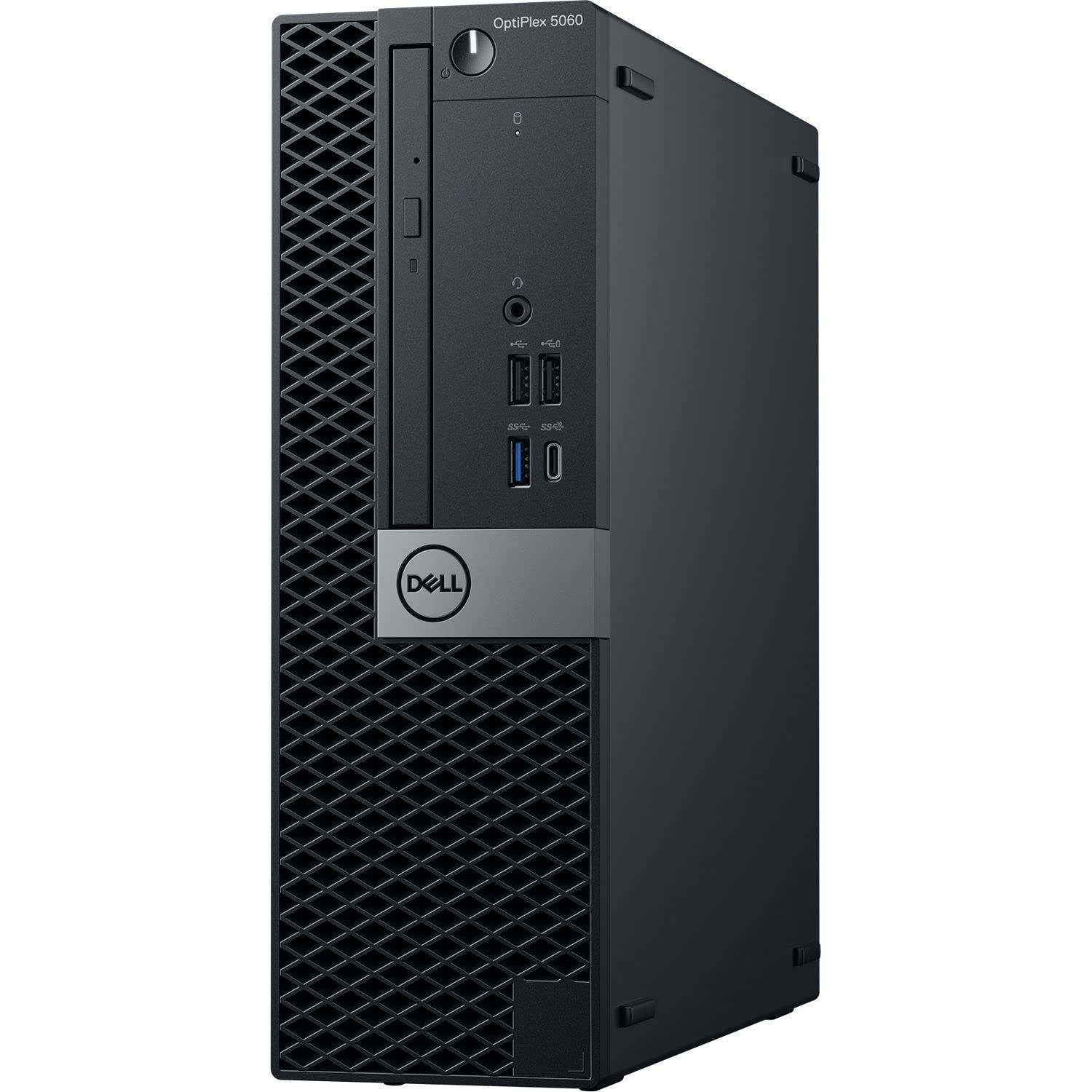 Dell Dell Optiplex 5060 Desktop Computer | Hexa Core Intel i7 (3.4) | 32GB DDR4 RAM | 250GB SSD Solid State | Windows 11 Professional | Home or Office PC, Black (Renewed)