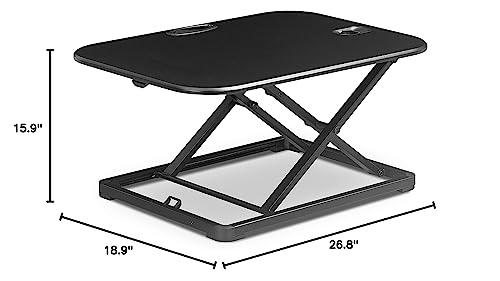 TrueSeating TrueSeating Ergo Height Adjustable, Small, Black