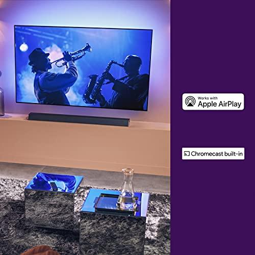 PHILIPS PHILIPS B8905 Soundbar 3.1.2 with Wireless Subwoofer, Dolby Atmos, Compatible with DTS Play-Fi, Connects with Amazon Echo Devices and Voice Assistants, AirPlay 2 and BT Support, TAB8905
