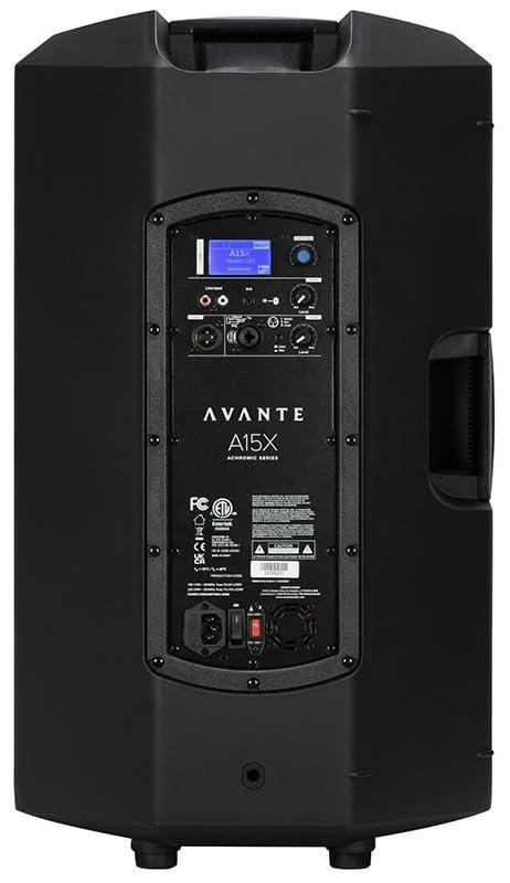 Audiosavings Audiosavings Bundle: Avante Audio A15X 1200W Achromic X Series 15" 2-Way Active Loudspeaker w/DSP ADJ (2 Items)