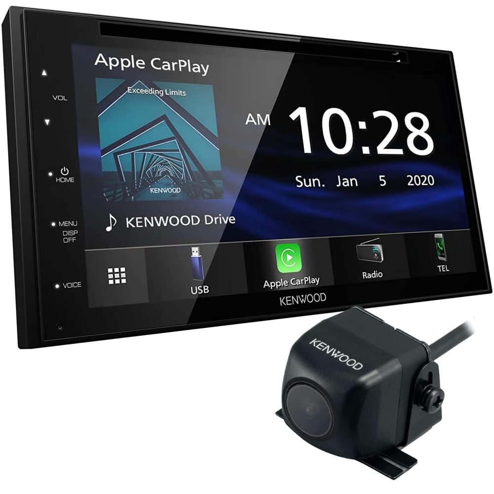 Kenwood Kenwood DDX5707S 6.8" DVD/CD Receiver with AM/FM RDS Tuner | Plus CMOS-230 Rearview Camera with Universal Mounting Hardware & Video Cable