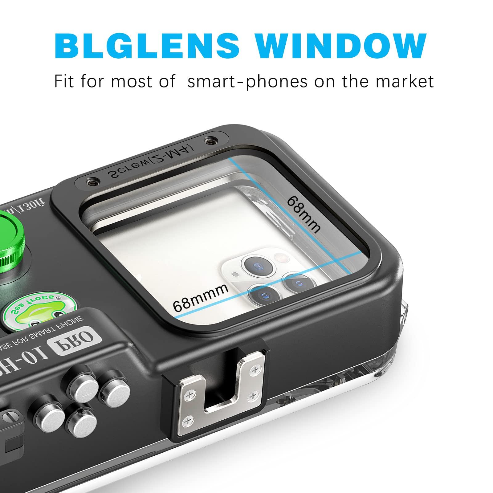 Sea frogs Sea frogs Waterproof Phone Housing Compatible with iPhone and Android Molile Phone with Red Filter IPX8 40m/130ft Maximum Diving Depth Underwater Phone Case for Diving, Surfing, Rowing, Skiing