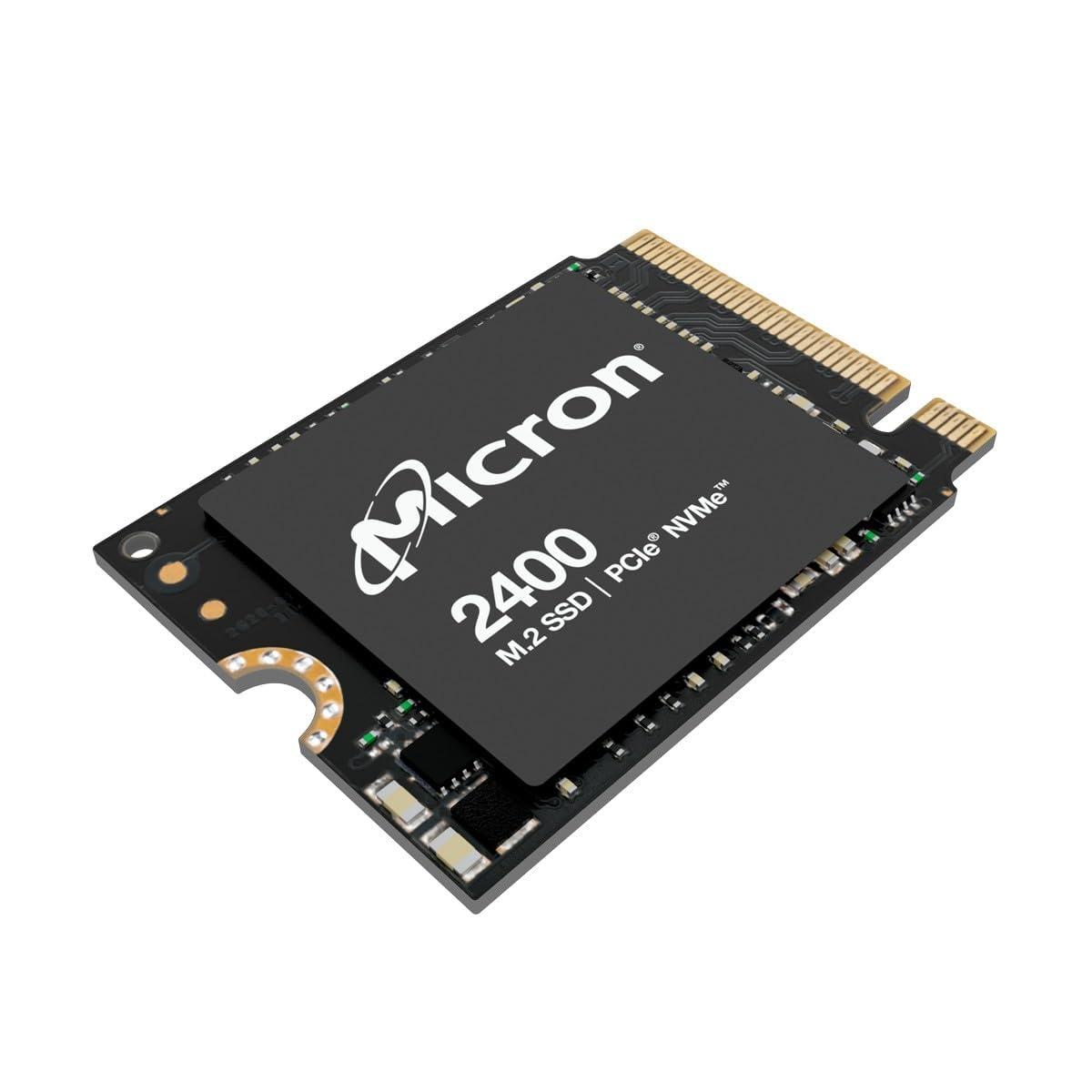 Micron Micron 2TB 2400 M.2 2230 NVMe PCIe 4.0x4 SSD MTFDKBK2T0QFM-1BD1AABYYR