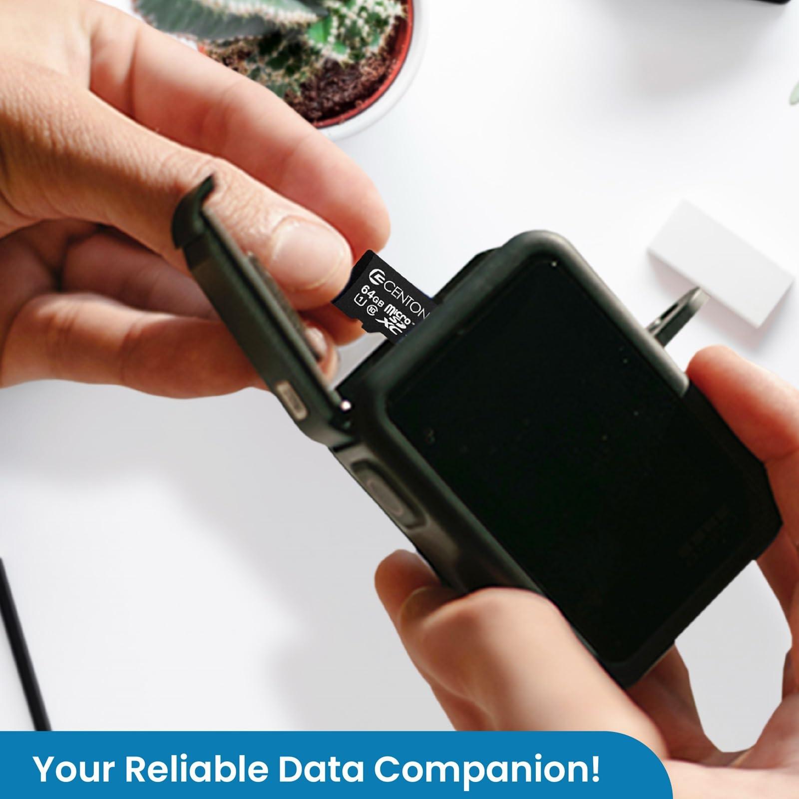 Centon Centon Electronics Micro SD Card, Ultimate Memory Card for Phones, Tablets, Cameras, and More, 64GB