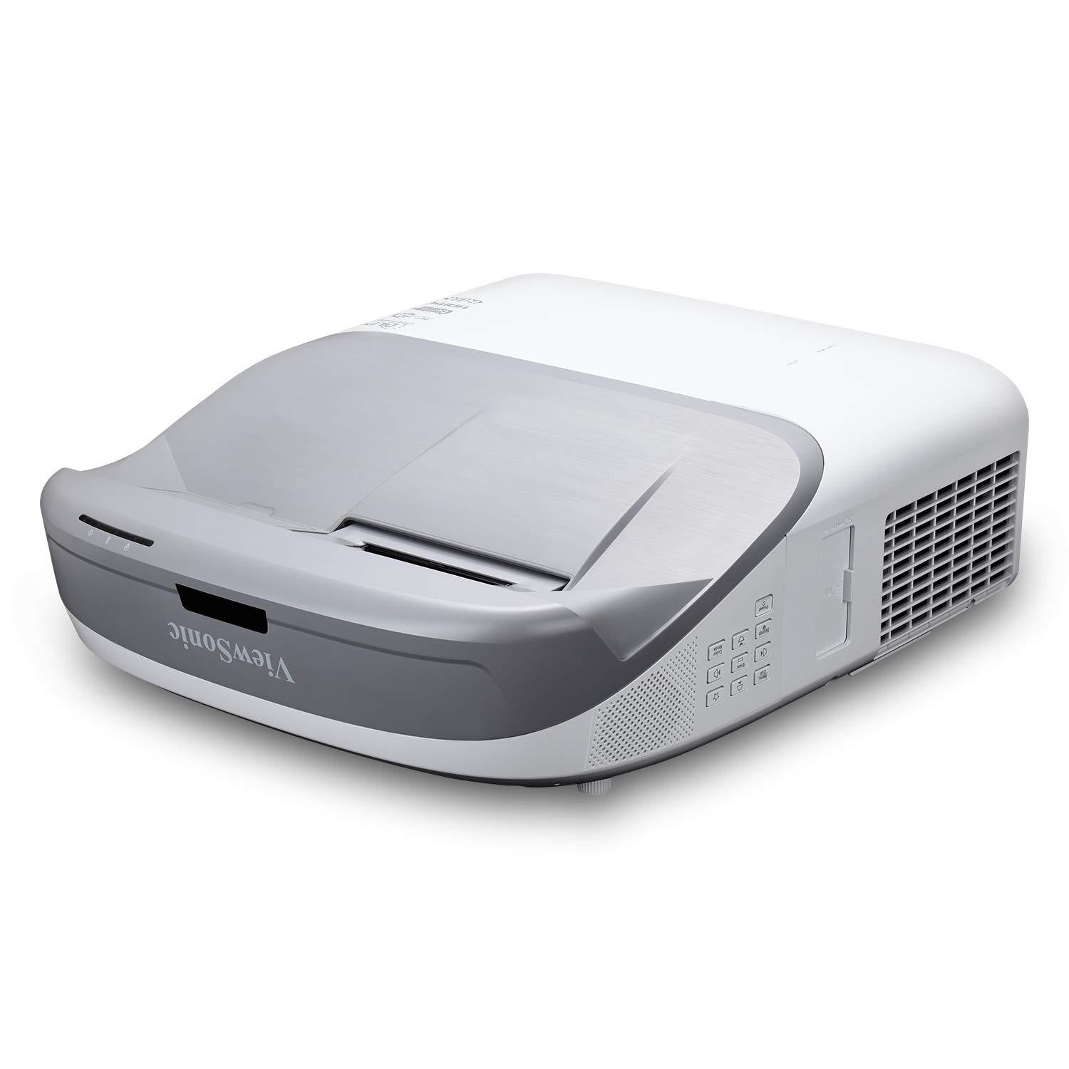 ViewSonic ViewSonic PS700W 3300 Lumens WXGA Ultra Short Throw Projector with Horizontal and Vertical Keystoning with HDMI USB and VGA (Renewed)
