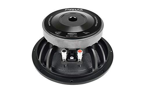 PRV AUDIO PRV AUDIO 8 Inch Midrange Speaker 8MR600X, 600 Watts Program Power, 8 Ohm, 2 in Dual Layer Voice Coil, 300 Watts RMS Pro Audio Speaker (Single)
