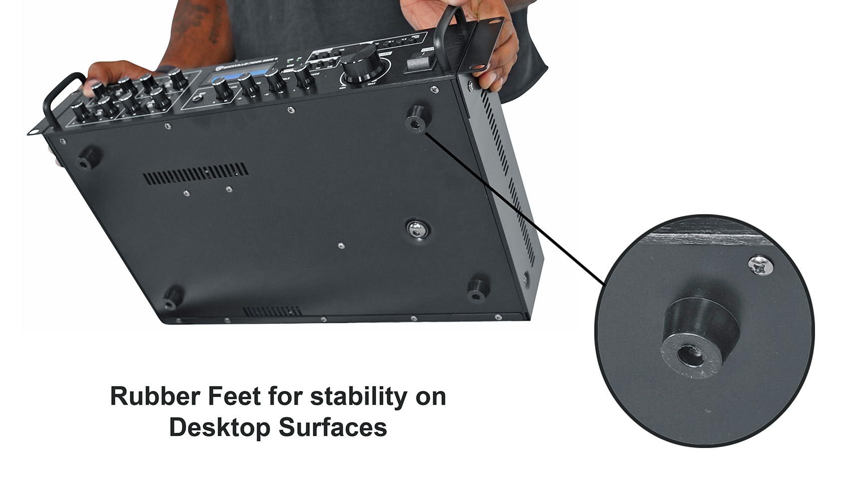 Rockville Rockville Rock Zone 8 Channel 1000W Commerical Receiver for Restaurant/Bar/Cafe