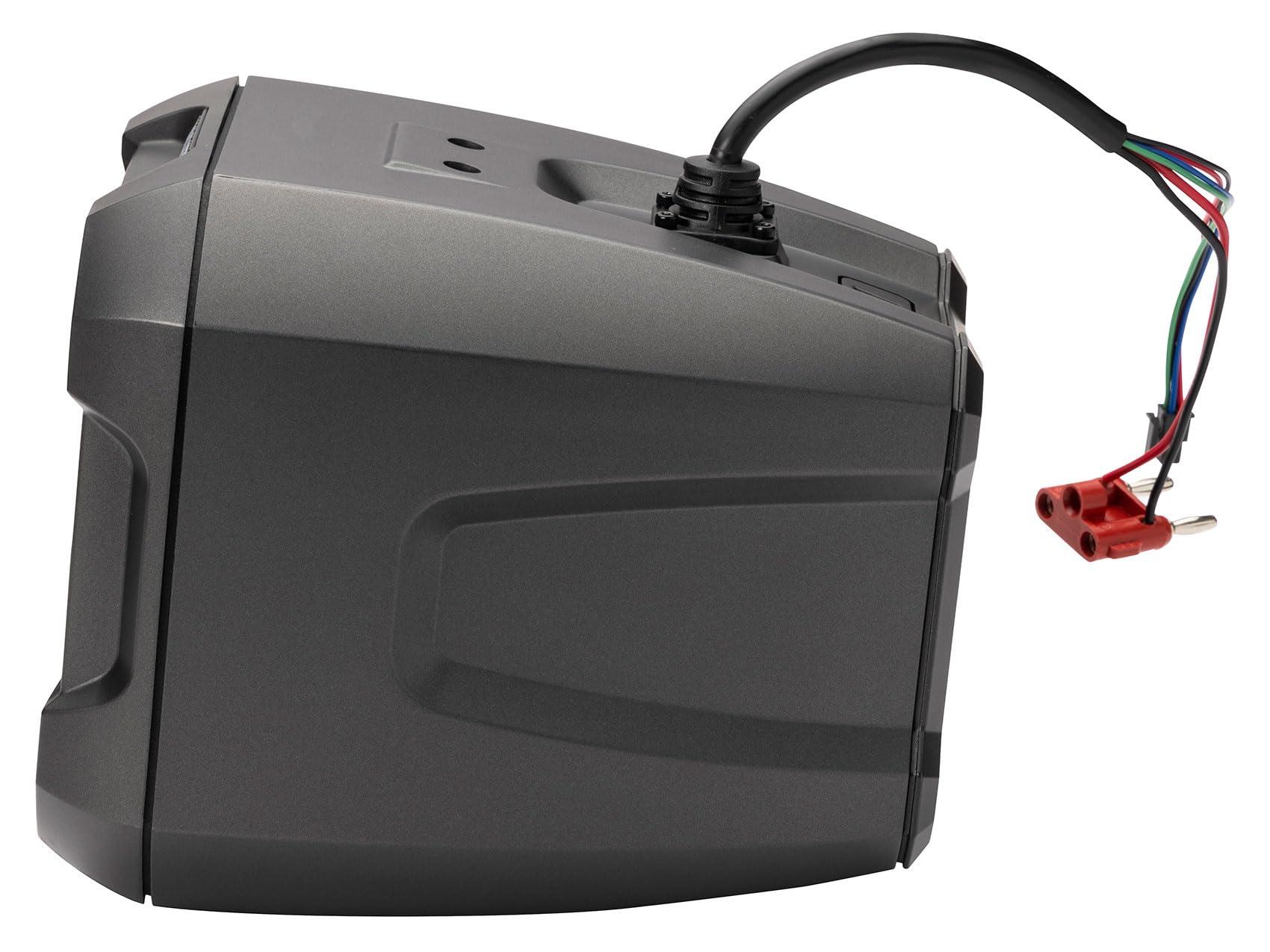 KICKER (2) KICKER 48BTCAN65 6.5" Powered Tower Speakers w/Bluetooth Bundle with Rockville House Party Speaker (2 Items)