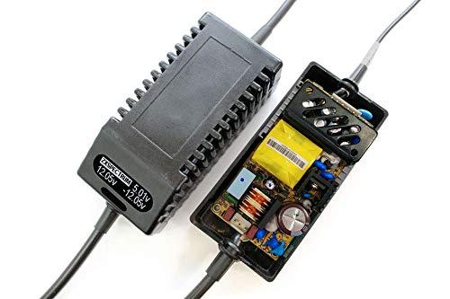 AirDrive ZX Spectrum PSU OLED Digital Black US - Replacement ZX Spectrum Power Supply, US Plug