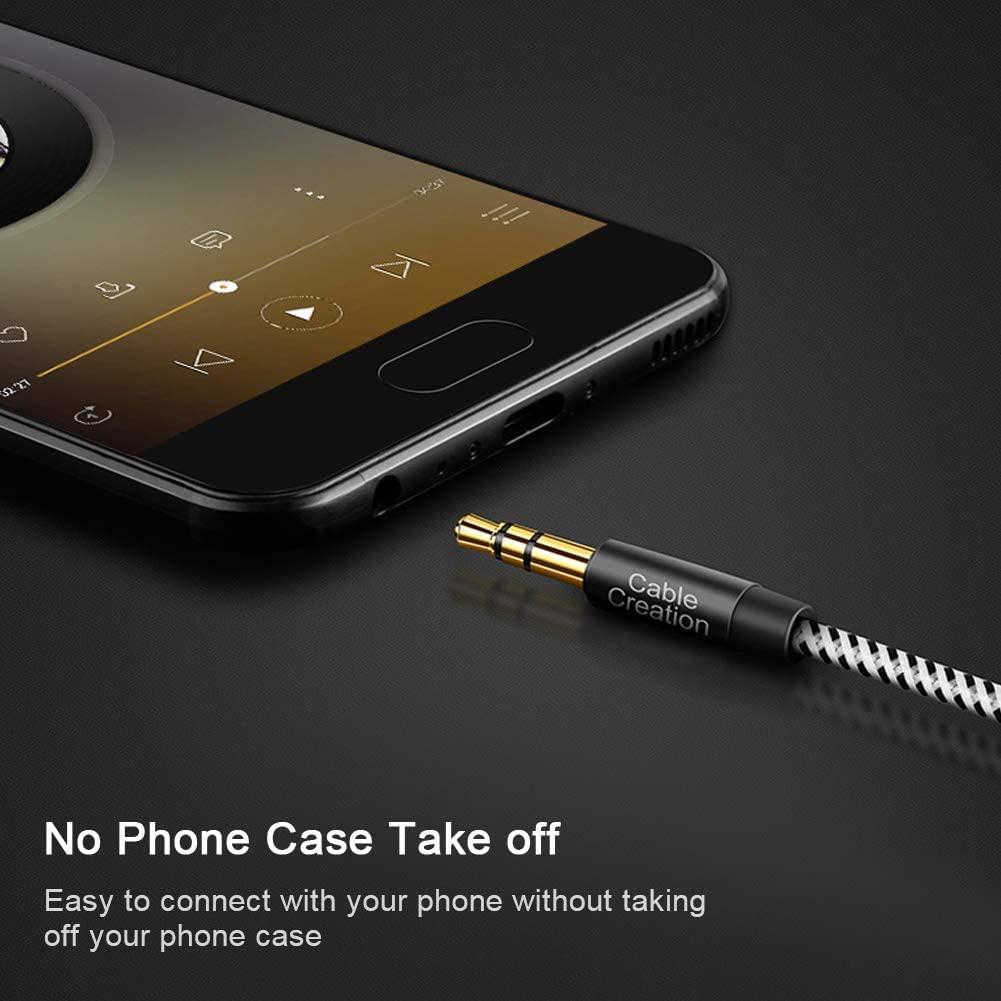 CableCreation CableCreation 3.5mm Headphone Extension Cable Bundle with 3.5 mm Audio Cable