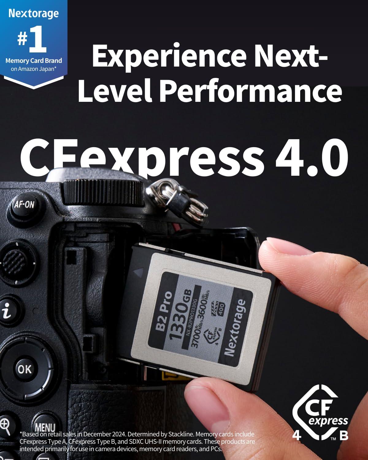 Nextorage Nextorage 660GB NX-B2PRO CFexpress 4.0 Type B Memory Card