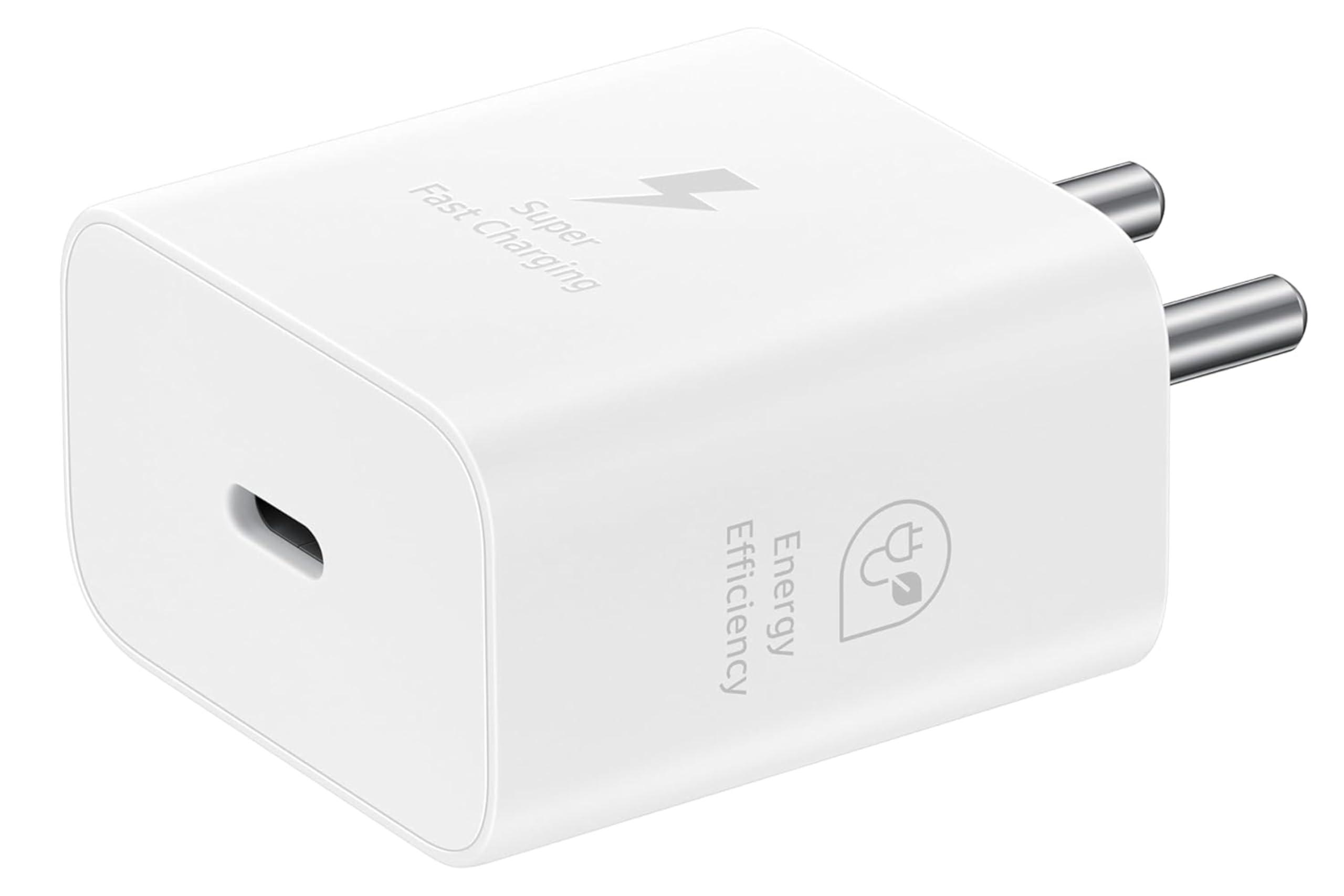 SAMSUNG Samsung Fast Charger Adapter Energy Efficient Charger USB-C 25 Watt White EP-T2510N