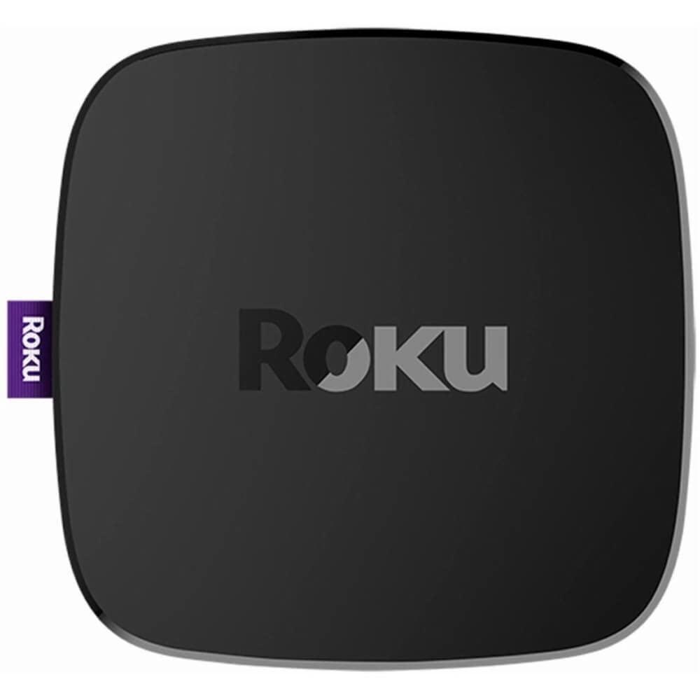 Roku Roku Ultra | 4K/HDR/HD Streaming Player with Enhanced Remote (Voice, Remote Finder, Headphone Jack, TV Power and Volume), Ethernet, Micro SD and USB (2017)