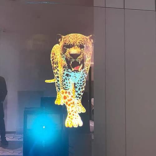 SW Holographic Rear Projection Film Self Adhesive Projector Sticker for Home Cinema, Exhibition Conference and Office Presentation, White, 60Inchx20Inch