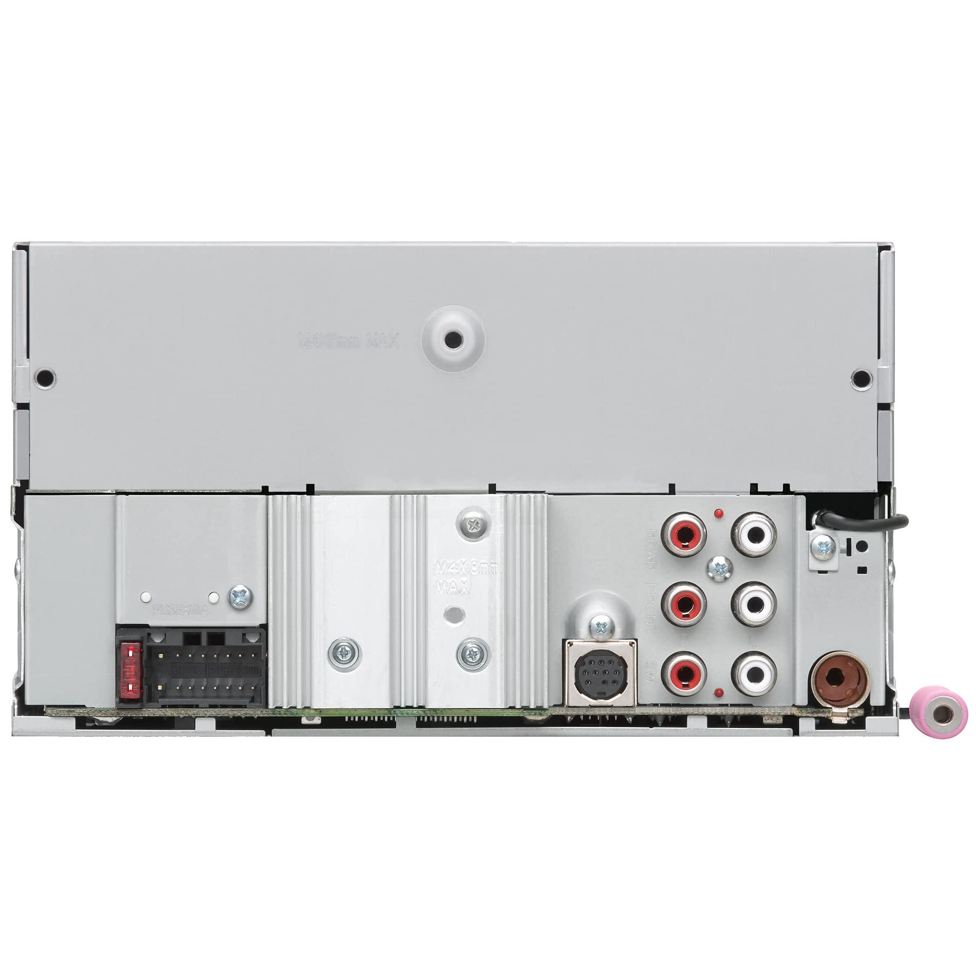 Kenwood Kenwood DPX395MBT Double DIN in-Dash Digital Media Receiver with Bluetooth (Does not Play CDs) | Mechless Car Stereo Receiver | Amazon Alexa Ready - Black