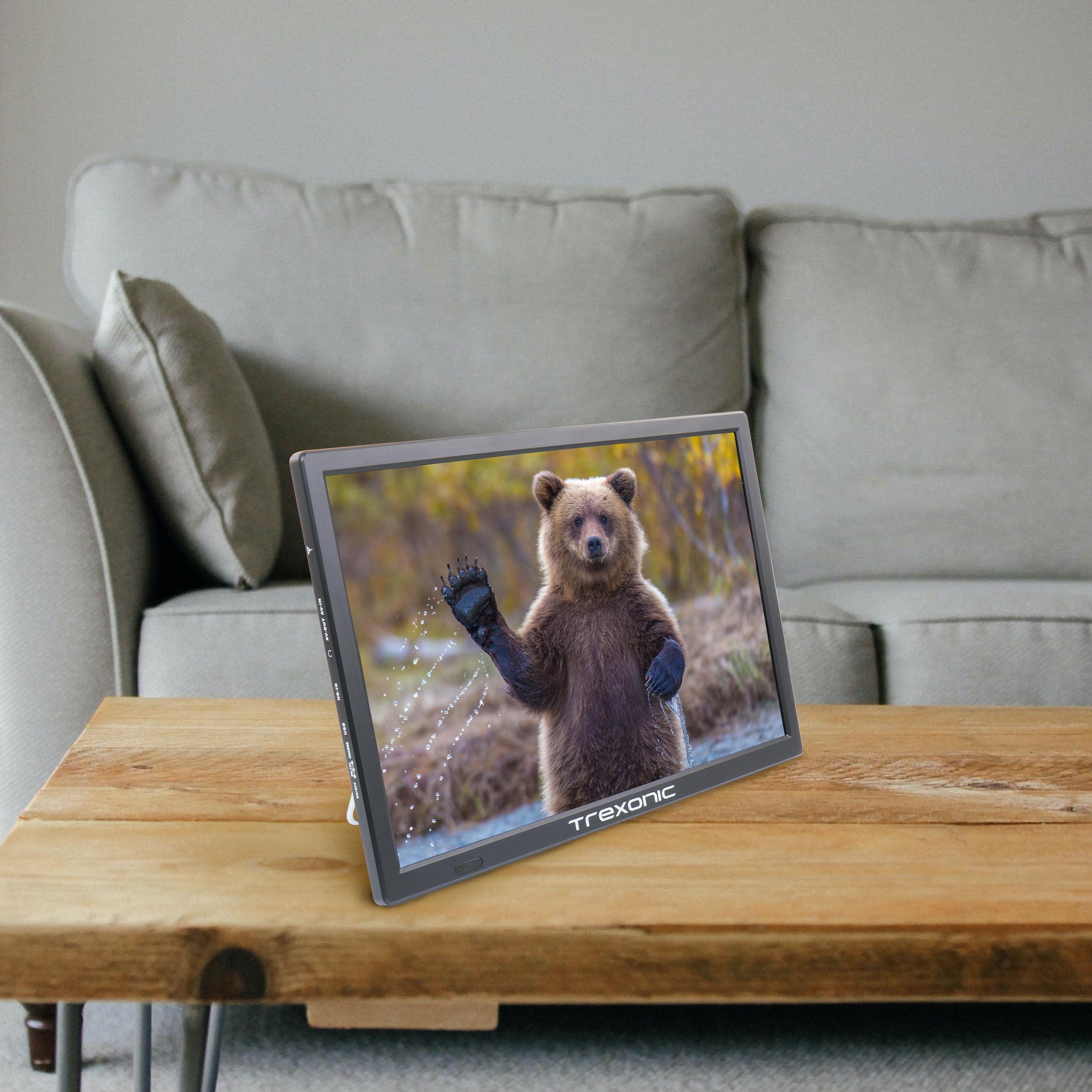 Trexonic Trexonic Portable Rechargeable 15.4 Inch LED TV with HDMI, SD/MMC, USB, VGA, AV in/Out & Built-in Digital Tuner, TRX-D15