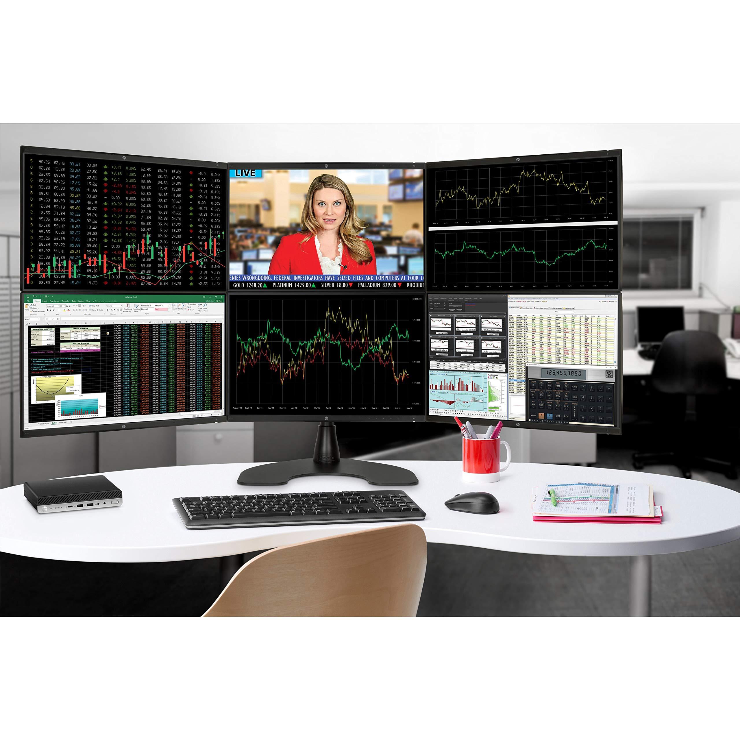 HP HP EliteDesk 800 G5 Mini Desktop Intel Core 9th Gen i5-9500T 6-Core up to 3.70 GHz, 8GB DDR4 Memory, 256GB Solid State Drive, Windows 10 Pro