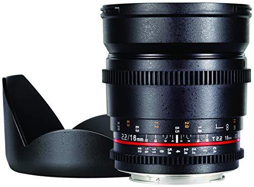 Rokinon Rokinon CV16M-N 16mm T2.2 Cine Wide Angle Lens for Nikon F Mount Cameras