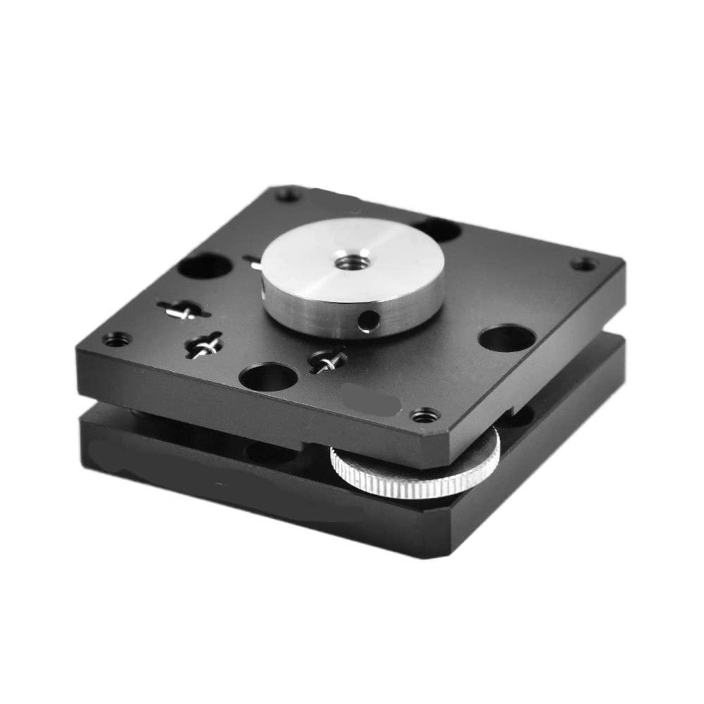 PDV Manual Fine Adjustment Horizontal Tilt Stage Optical Displacement Platform PT-SD76/sd77 (PT-SD76, 1)