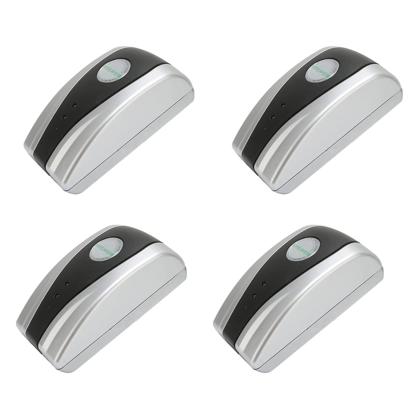 Ejoyous Power Saver, 4 Pack Smart Energy Saver Electricity Saving Box Automatic Energy Saving Device with Indicator Light for Household Office Market Factory Reduces Electricity(#3)