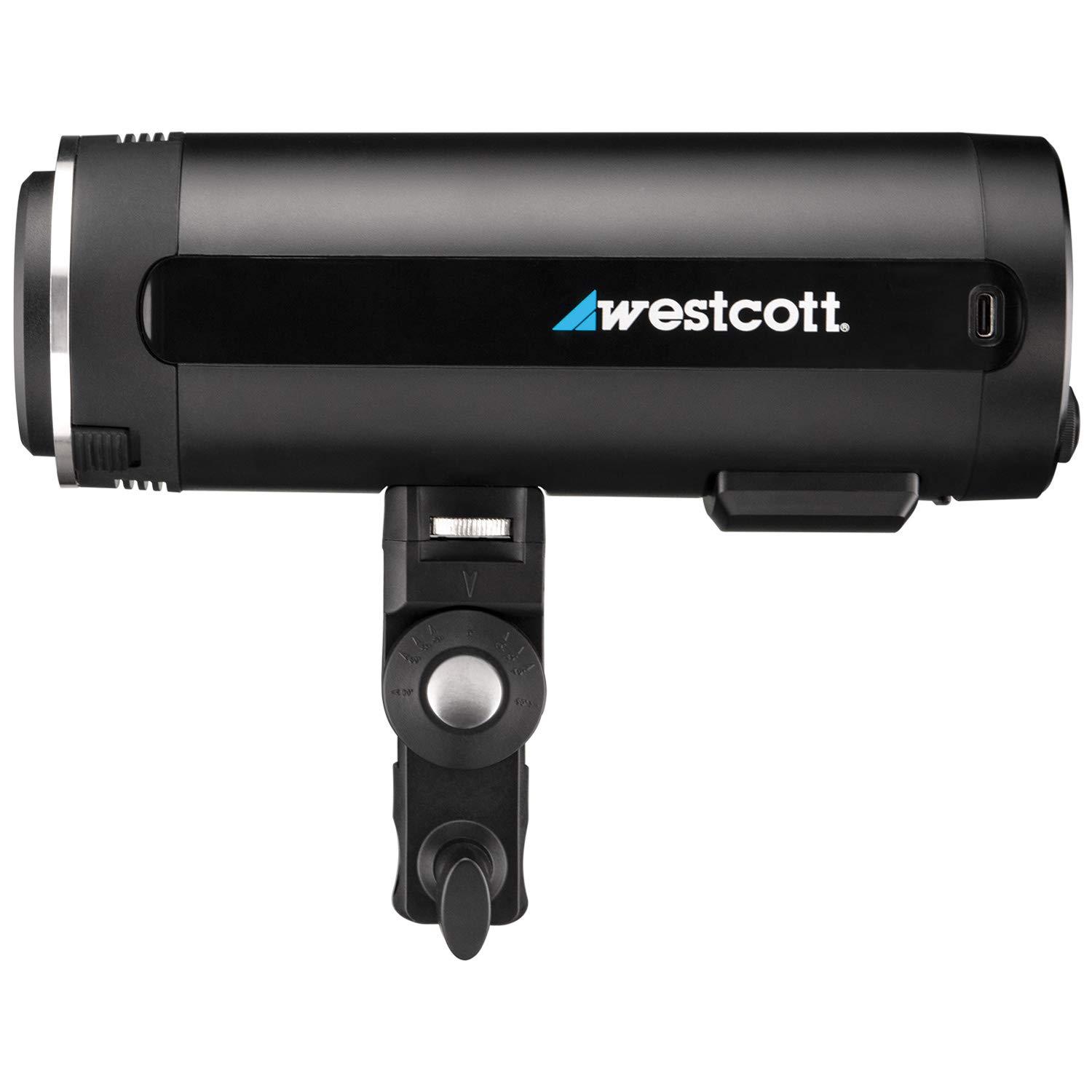 Westcott Westcott FJ200 Round Head Pocket Strobe with 1.3 sec. Recycle Time, TTL, HSS Includes Tilter Bracket, 30-Degree Honeycomb Grid with Gel Clip & Pixel Advance Accessories and Travel Bundle | FJ200