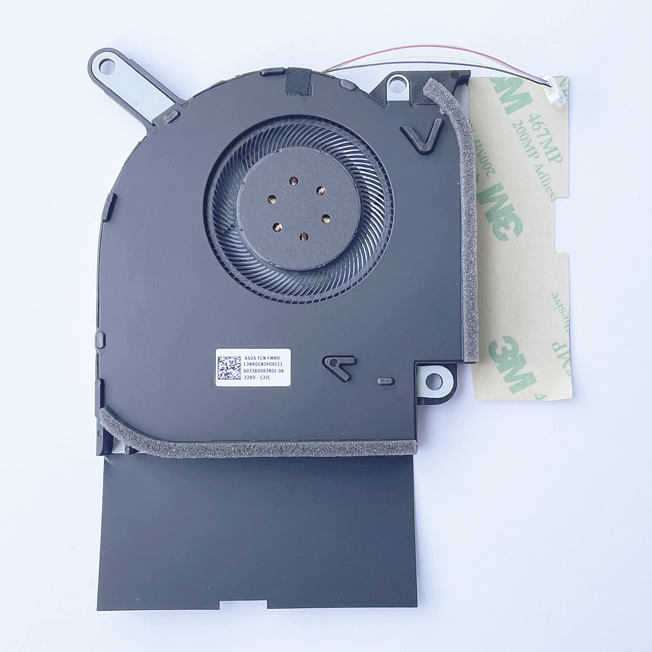 Fleshy Leaf New CPU+GPU Cooling Fan Replacement for ASUS ROG Strix G731 G731G G731GT G731GW G17 G712 G712LU G712LV G712LW G712LWS G532L G712L G732LW Series DC12V DFSDK22105182L FMMT DFSCK22115181L FMMU