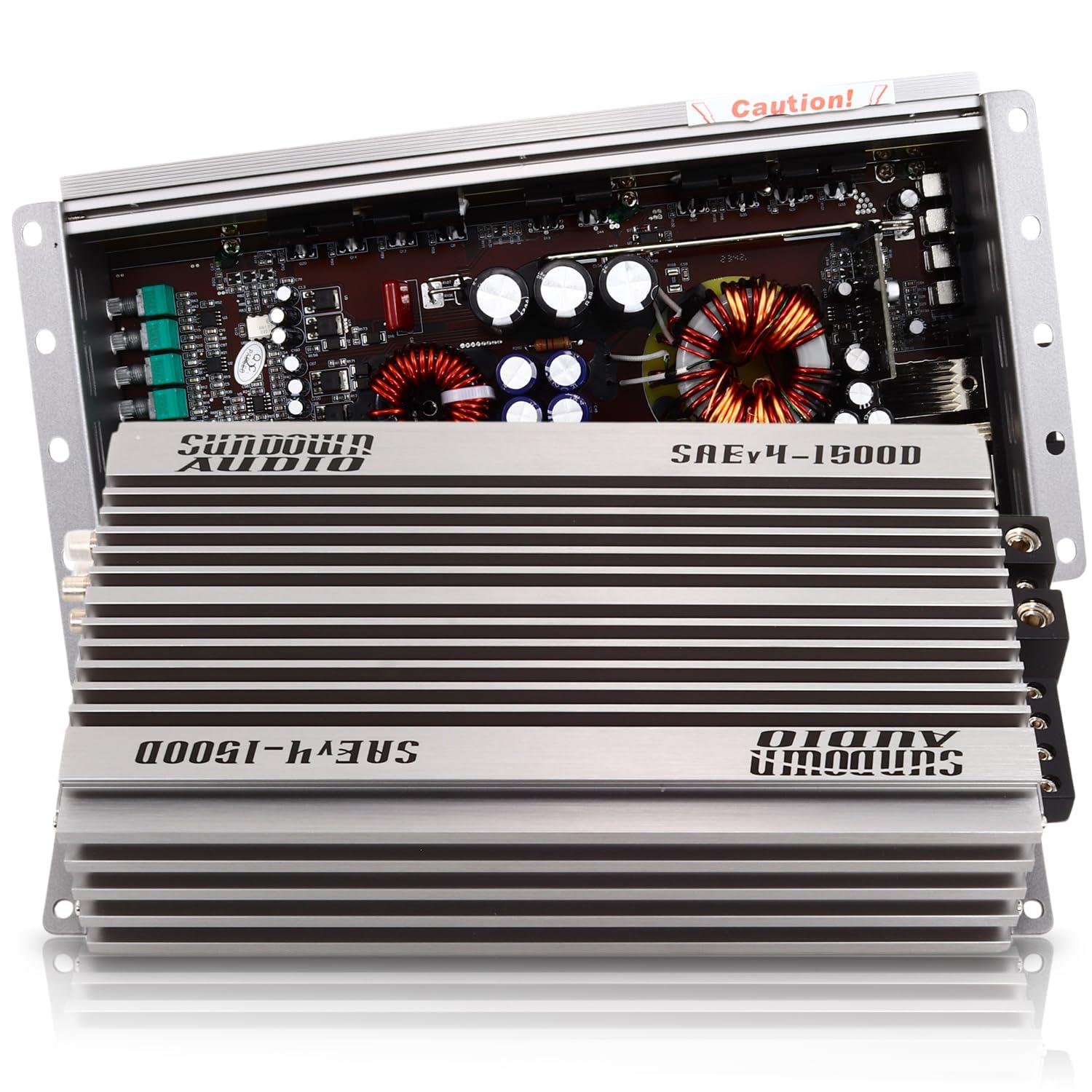 Sundown Audio Sundown Audio SAEv4-1500.1D Monoblock 1500W RMS Digital Class D Amplifier