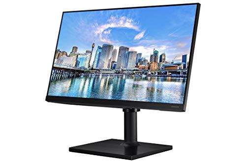 SAMSUNG SAMSUNG FT45 Series 24-Inch FHD 1080p Computer Monitor, 75Hz, IPS Panel, HDMI, USB Hub, Height Adjustable Stand, 3 Yr WRNTY (LF24T452FQNXGO)