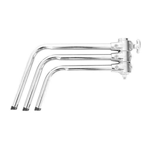 GODOX GODOX C-Stand with Arm, Grip Head & Removable Turtle Base (8.8', Silver)