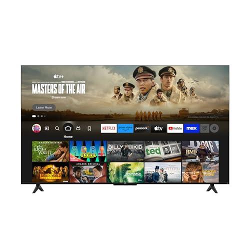 TCL TCL 55-Inch Class Q65 QLED 4K Smart TV with Fire TV (55Q651F, 2024 Model), Dolby Vision, HDR PRO+, Dolby Atmos, Alexa Built-in with Voice Remote, Apple AirPlay 2 Compatibility, Streaming Television