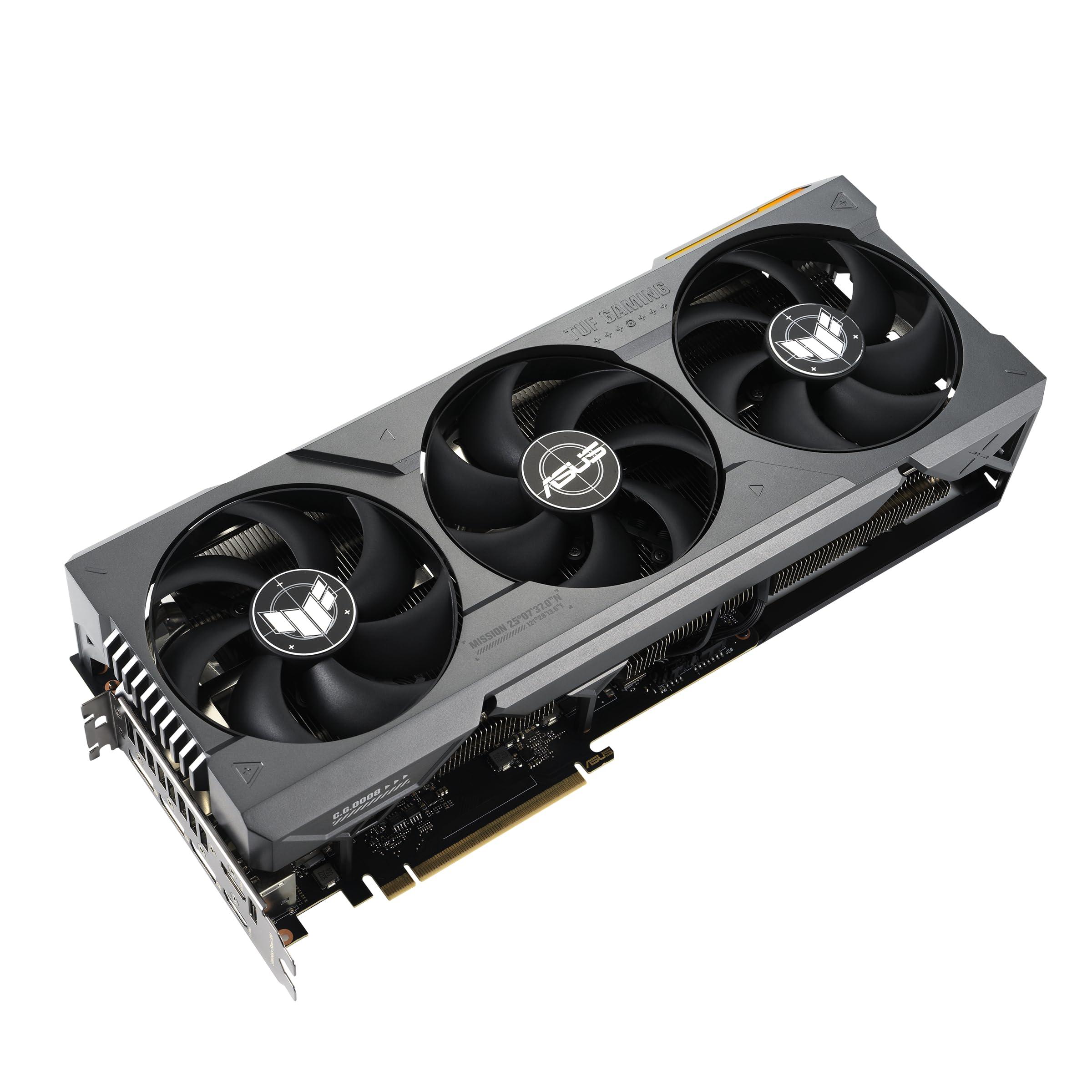 ASUS ASUS TUF Gaming NVIDIA GeForce RTX 4080 SUPER OC Edition Gaming Graphics Card (PCIe 4.0, 16GB GDDR6X, HDMI 2.1a, DisplayPort 1.4a)